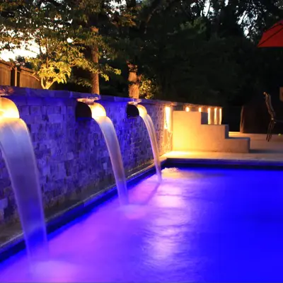 Outdoor Pool Lighting Photo